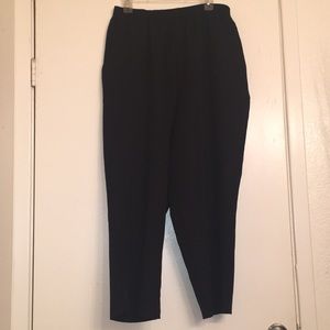 4/25 Briggs New York Elastic Waist Pants 20 W